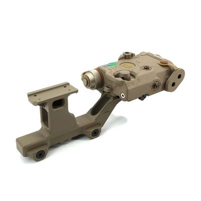 ZTFSETD Tactical HY Style Mount Kit II Risers Scope Mount for T1 T2 Comp M5 Red Dot Sight Night Vision Laser Combo Adapter Rail 20mm Mount,Tan
