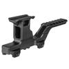 ZTFSETD Tactical HY Style Mount Kit II Risers Scope Mount for T1 T2 Comp M5 Red Dot Sight Night Vision Laser Combo Adapter Rail 20mm Mount,Black view 2