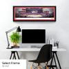 Indiana Hoosiers Basketball - 41.5x15-inch Single Mat, Select Framed Picture by Blakeway Panoramas view 3