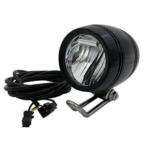 pizarra 6V-80V 24V 36V 48V 60V Universal Compatible 3W 100LUX Bike Electric Bicycle E-Bike Headlight Front Light Light Lamp