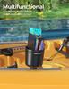 YAKHACKER Multi-Functional Cup Holder, Bottle Holder, Phone Holder, Drink Holder, Fishing Tool, Large Capacity, Kayak Track Mount Install, Kayak Track Accessories view 3