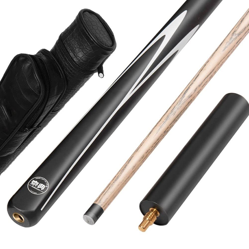 Pool Cue Billiard Cue 3/4 Cue with Hard Shell Standard Balance Completely Flat Surface No Painting Process Billiard Accessories, 10 Head High-End Billiard Cue WEWYQSJXBXF-327(Size:Barrel Set)