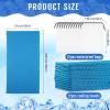Hosuly 12 Pcs Cooling Towels for Face and Neck 12 x 40 Inch Workout Towels for Gym Fast Drying Hot Weather Sweat Rag Cold Cooling Cloth with 12 Bags Athletes Sport Yoga Golf(Light Blue) view 2