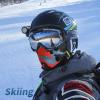 YESLIFE 2 Pieces Balaclava Ski Mask for Men and Women, Winter Face Mask, Shiesty for Skiing, Snowboarding & Motorcycle (Camo Red+Black) view 2