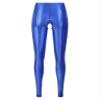 Zaldita Women's Semi Opaque Shiny Oil Stockings Pantyhose Leggings Hollow Out Toeless Tights Pants Royal Blue Medium view 4