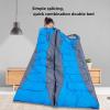 XTYPE Camping Sleeping Bag Ultralight Waterproof 4 Season Warm Backpacking Sleeping Bags for Outdoor Traveling Hiking (Color : Blue) view 2