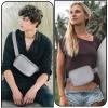 Amazerbst Belt Bag, Fanny Pack, Everywhere Belt Bag,40 Inch Adjustable Strap,for Women and Men,Waterproof view 4