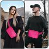 Amazerbst Belt Bag, Fanny Pack, Everywhere Belt Bag,40 Inch Adjustable Strap,for Women and Men,Waterproof view 3