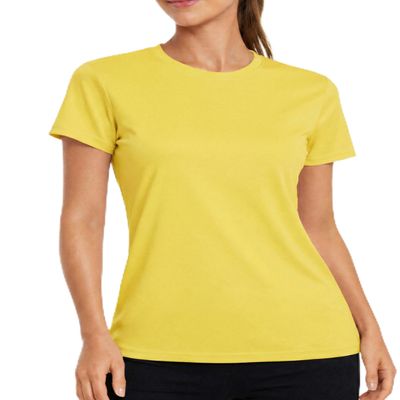 Boladeci Short Sleeve Rash Guard Women UPF 50+ Sun Protection SPF Lightweight Moisture Wicking UV Crew Neck Hiking Swim Shirts Rash Guard M Yellow