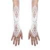 PENINSULA LOVE Girls First Communion Gloves Flower Girls Fingerless Mittens Lace Princess Dress Gloves for Wedding 8-15 Yrs view 1