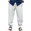 JEsilunmaMY Harem Pants for Men Lightweight Ice Silk Athletic Jogger Sweatpants Loose Casual Summer Lounge Pants with Pocket (Grey,XX-Large)