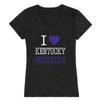 I Love Kentucky Wesleyan College Panthers Womens Tee T-Shirt - Black, XX-Large view 1