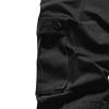 Men's Straight-Fit Vintage Stretch Cargo Pant Casual Military Army Camo Cotton Camouflage Pants with Pockets (31,Black) view 2