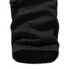 Men's Straight-Fit Vintage Stretch Cargo Pant Casual Military Army Camo Cotton Camouflage Pants with Pockets (31,Black) view 4