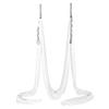 Kojem 13.12 Yards Aerial Silk Fabric Yoga Swing Kit For Fitness Yoga Inversions Flexibility Core Strength White view 3