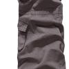Men's Straight-Fit Vintage Stretch Cargo Pant Casual Military Army Camo Cotton Camouflage Pants with Pockets (28,Grey) view 3