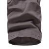 Men's Straight-Fit Vintage Stretch Cargo Pant Casual Military Army Camo Cotton Camouflage Pants with Pockets (28,Grey) view 4