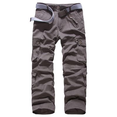 Men's Straight-Fit Vintage Stretch Cargo Pant Casual Military Army Camo Cotton Camouflage Pants with Pockets (36,Army Green 2)