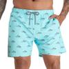 APTRO Men's Swim Trunks with Compression Liner 5.5" Bathing Suit Beach Swimsuits #M03 3X view 2