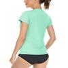 Boladeci Womens Swim Shirt UPF 50+ Sun Protection Clothing Short Sleeve Water SPF Lightweight Quick Dry UV Hiking Tees Tops T-Shirts L Mint Green view 2