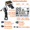 DIY 36v 350w 20KM/H 8 inch brushless gear hub electric scooter motor bldc for kickscooter LCD throttle (24V 350W) view 3
