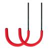 FITactic Display Wall EVA Plastic Rack Set Ultimate Storage for SUP Boards, Surfboards, Wakeboards, Kiteboards, Snowboards, Longboards, and Shortboards (Red) view 1