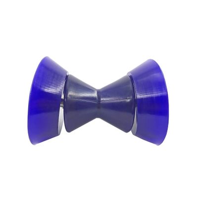 3 Inch Boat Trailer Roller Assembly Bow Stop Bell Roller with 1/2 Inch Shaft fits 3 Inch Bracket, Polyurethane