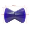 3 Inch Boat Trailer Roller Assembly Bow Stop Bell Roller with 1/2 Inch Shaft fits 3 Inch Bracket, Polyurethane view 4