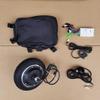 DIY 36v 350w 20KM/H 8 inch brushless Gear hub Scooter Motor bldc for kickscooter (24V350W) view 4