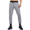 JEsilunmaMY Jogger Sweatpants for Men Elastic Waist Loose Lounge Pants with Drawstring Slim Fit Slacks Athletic Track Pants (Grey,Large) view 2