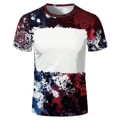 Mens Shirts, Undershirts Men Tshirts Short Sleeve Shirt for Casual Big and Tall US Size Large Blank Custom T-Shirt Heat Transfer Sublimation Short Unisex Quick Vneck (L, Navy)