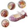 First Walke Shoes for Baby Boy Single Infant Princess Crystal Kids Bowknot Dancing Pearl Shoes Sandal (Pink, 7 Years) view 4