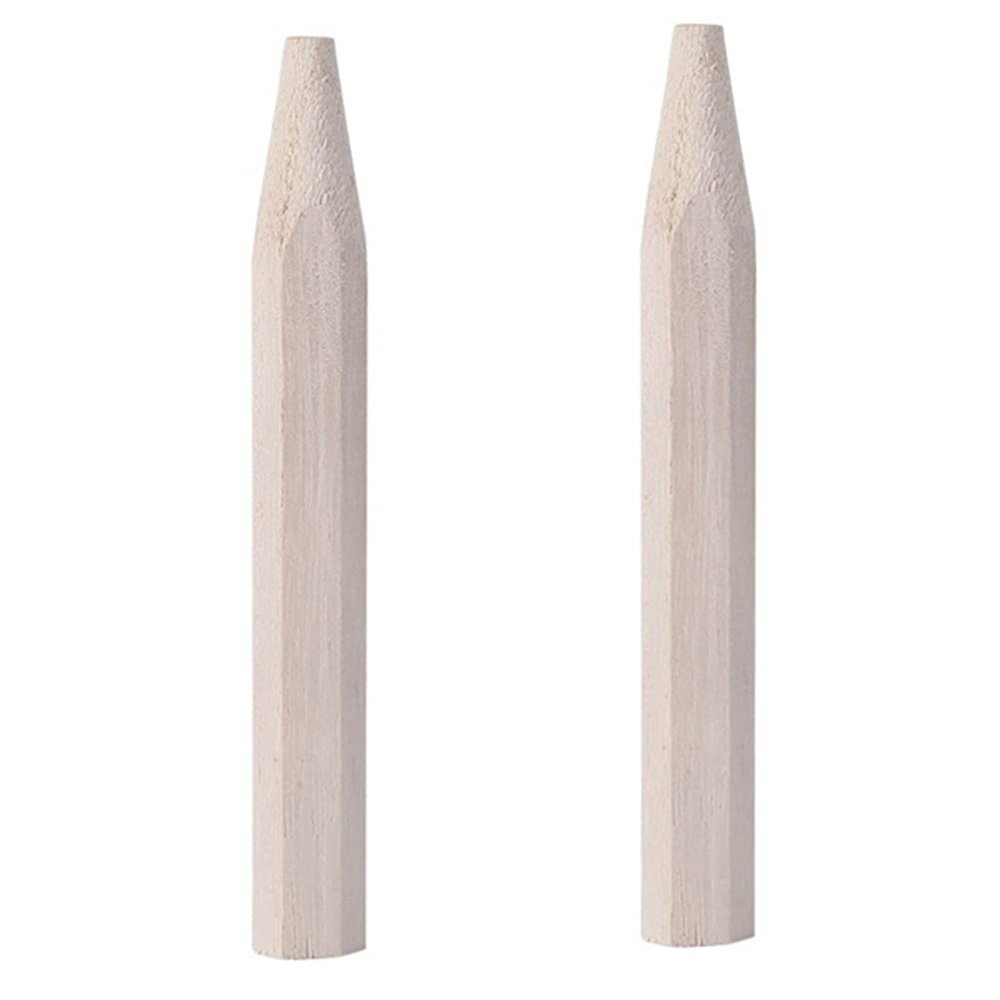 Lyzeous 2Pcs Badminton Racket Handle Grip Wooden Badminton Handle Repair of Badminton Racket,G5