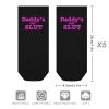 Daddy's Little Slut Ankle Socks Soft No Show Socks Cushion Low Cut Socks 5 Pairs for Men Women view 2