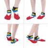 Antigua and Barbuda Flag Ankle Socks Soft No Show Socks Cushion Low Cut Socks 5 Pairs for Men Women view 4