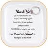Gifts for Mom Birthday Mothers Day Xmas Gifts for Mothers from Daughter, Son, Child, Children - "I'm proud and blessed to have you as my mom. " Jewelry Dish Gifts for Stepmom/Bnous Mom/Mother in Law view 1