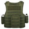 BOMTURN Tactical Airsoft Vest Upgrade Adjustable Modular Paintball Vest Outdoor Fit Adult view 2