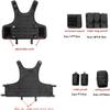 BOMTURN Tactical Airsoft Vest Upgrade Adjustable Modular Paintball Vest Outdoor Fit Adult view 3