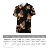 Bigfoot Carrying Hotdog T-Shirt Short Sleeve Round Neck Tee Top Casual Shirts Clothes for Men Women XL view 2