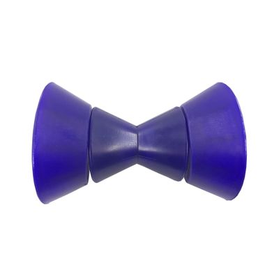 Wonwopn 4 Inch Boat Trailer Roller Assembly Bow Stop Bell Roller with 1/2 Inch Shaft fits 4 Inch Bracket, Polyurethane