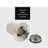Bulkhead Fitting, Deck Filler 2 Inch 316 Stainless Steel for Trailer (WATER) view 4