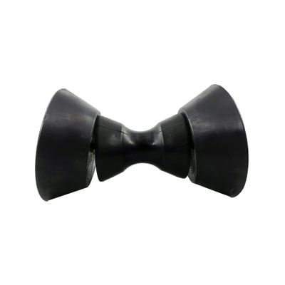 Wonwopn 4 Inch Boat Trailer Roller Assembly Bow Stop Bell Roller with 1/2 Inch Shaft fits 4 Inch Bracket, Polyurethane