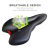 ANZAGA Comfortable Bike Seat Cushion, Universal Fit Bicycle Seat, Bicycle Seats for Comfort Men & Women view 2