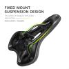 ANZAGA Comfortable Bike Seat Cushion, Universal Fit Bicycle Seat, Bicycle Seats for Comfort Men & Women view 3