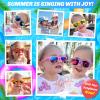 GINMIC Kids sunglasses Party Favors, 12Pack Kids, Boys and Girls Sunglasses Bulk Age 3-8 with UV400 Protection,Party Favors For Kids, Birthday Classroom Goodie Bags Party Supplies view 2