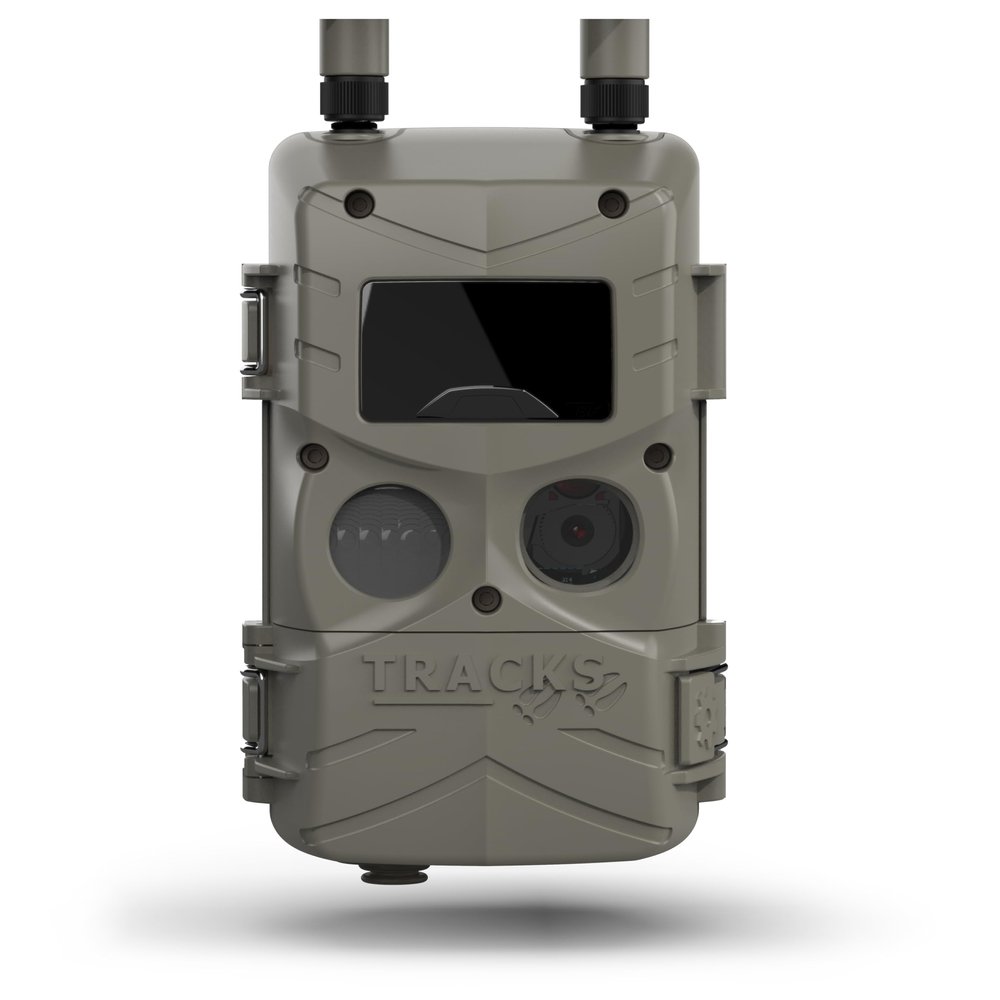 Cuddeback Tracks Black Flash LTC-3A LTE Cellular Trail Camera with App Control, Fast Sec Trigger, Dual SIM, No Glow IR, Remote Monitoring, Cellular Hunting Camera for Wildlife & Property Security