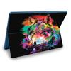 MightySkins Skin Compatible with Microsoft Surface Pro 9 (2022) - Rainbow Wolf | Protective, Durable, and Unique Vinyl Decal wrap Cover | Easy to Apply & Change Styles | Made in The USA view 1