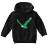 Haase Unlimited Eagle - Philly Sports Toddler/Youth Fleece Hoodie (Black, Large (Youth)) view 2