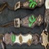 Showman Single Ear Leather Headstall & Breast Collar Set w/Hair-On Cowhide & Cactus view 4