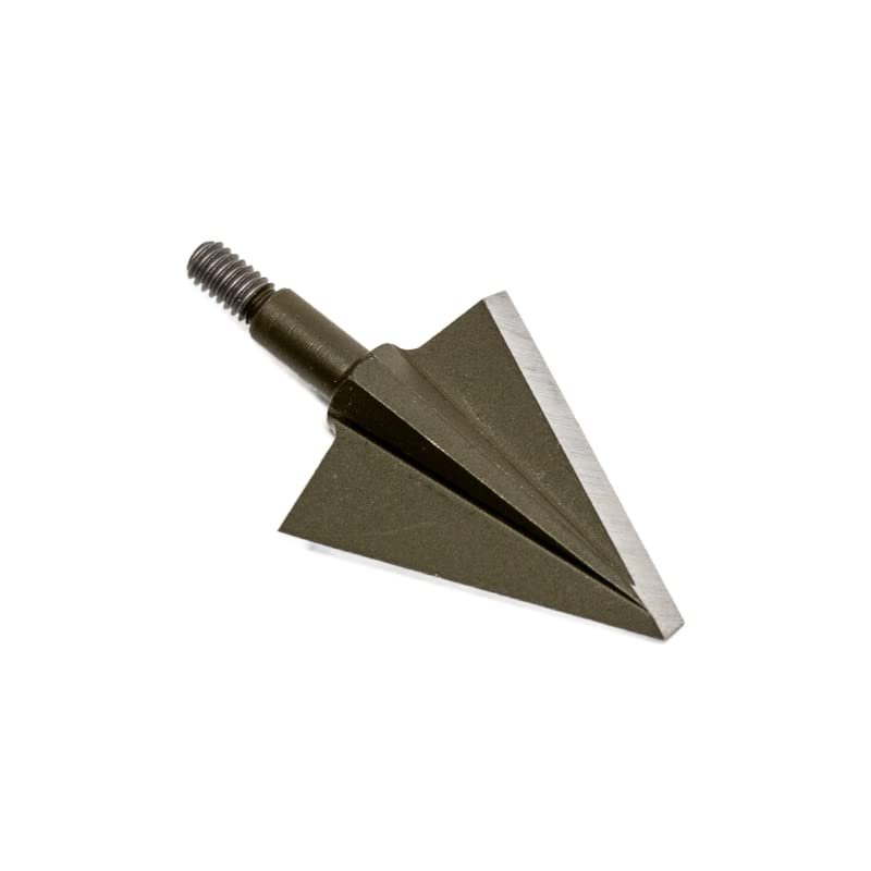 Vantage Point Archery VPA 1 1/8" 2 Blade 175 Grain Left Single Bevel Broadhead, Screw-in, S7 Premium Tool Steel 56-58 Rockwell, 3 Pack, Made in The USA